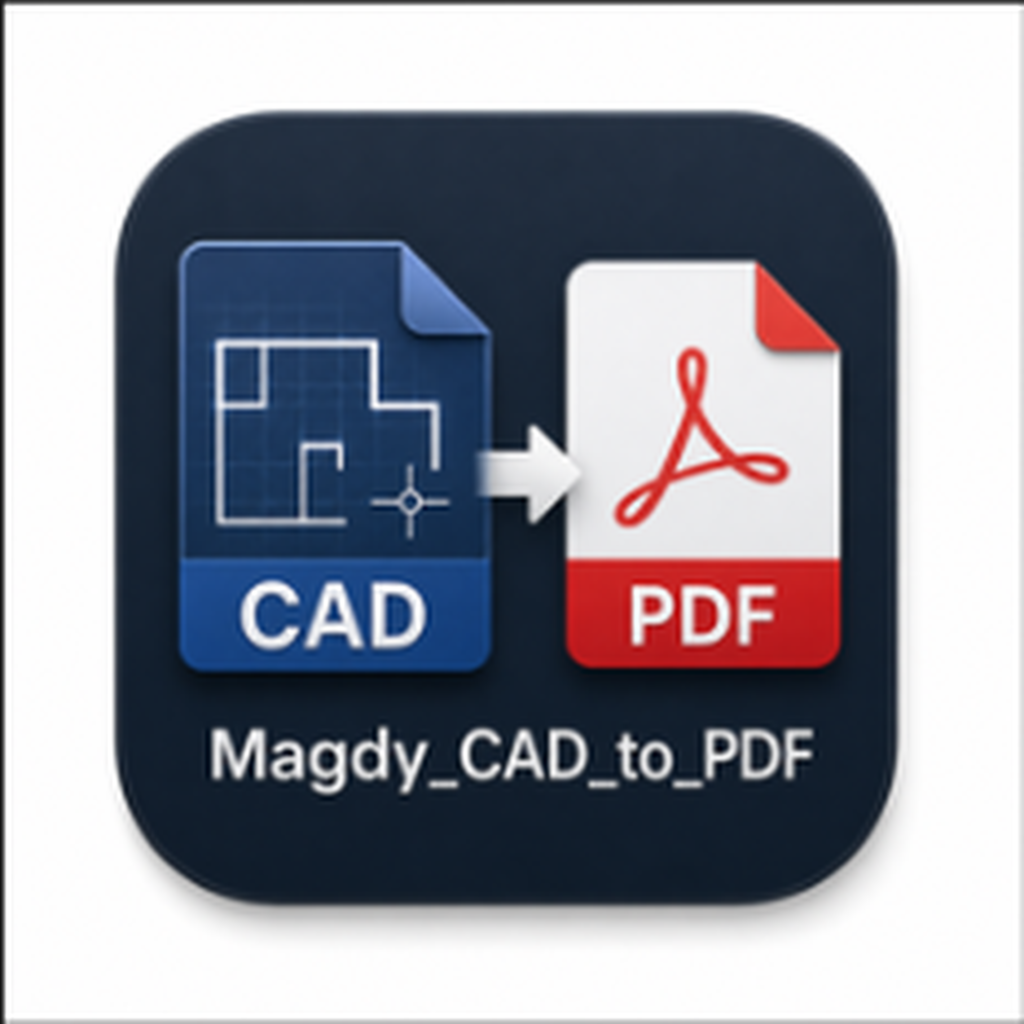 MAGDY CAD to PDF