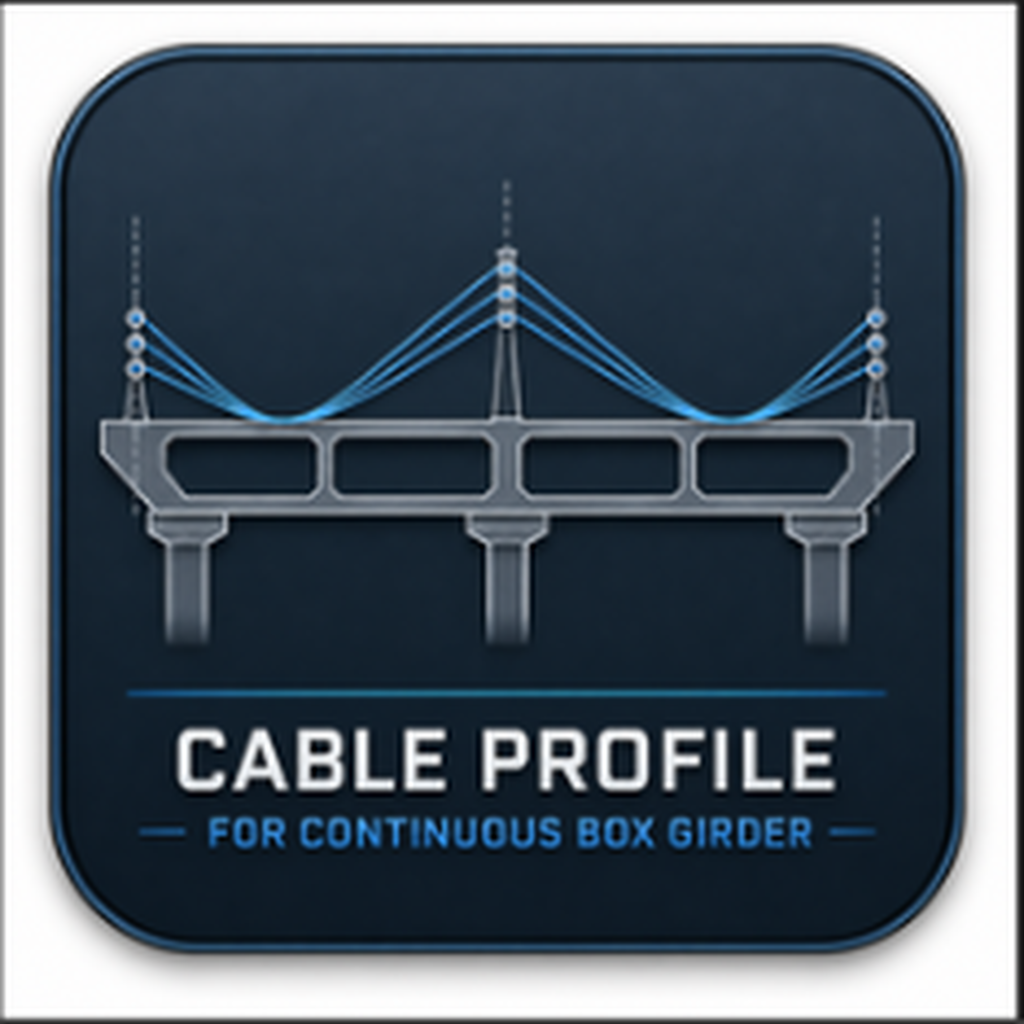 MAGDY Cable Profile – Continuous Box Girder